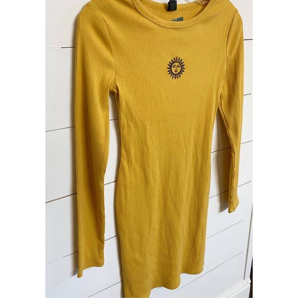 Wild Fable Ribbed Long Sleeve Bodycon Sun Dress SZ‎ XS NWT - Picture 8 of 11